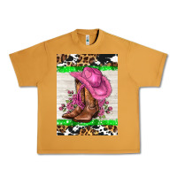 Peanut Butter cowgitl hat and roses Urban Heavy Tee - AdoDesignShop