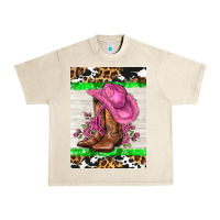 Sandshell cowgitl hat and roses Urban Heavy Tee - AdoDesignShop