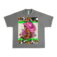 Tornado cowgitl hat and roses Urban Heavy Tee - AdoDesignShop