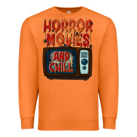 Carrot Horror Movies and Chill Premium Sweatshirt - texasbilliewilder