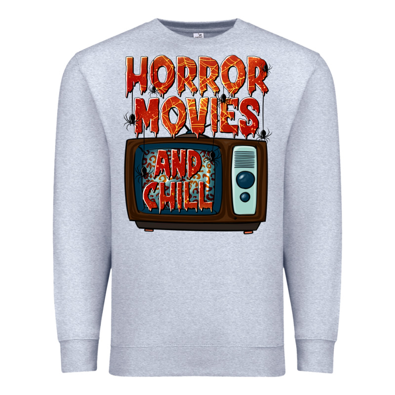 Horror Movies And Chill Premium Sweatshirt by texasbilliewilder | Teevron