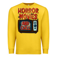 Lemon Horror Movies and Chill Premium Sweatshirt - texasbilliewilder