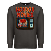 Smoke Horror Movies and Chill Premium Sweatshirt - texasbilliewilder
