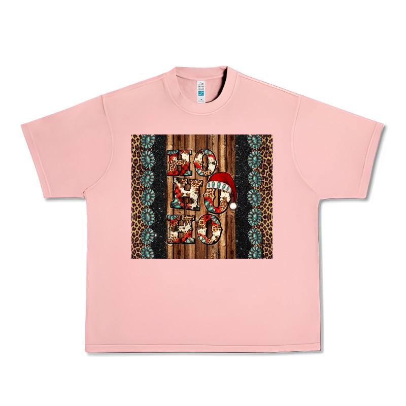 Ho Ho Ho Western Christmas Urban Heavy Tee by Jasminsmagicworld | Teevron