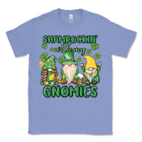 Colony Blue shamrock with my gnomies Classic Tee - MaliasSmallBusiness