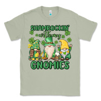Matcha shamrock with my gnomies Classic Tee - MaliasSmallBusiness