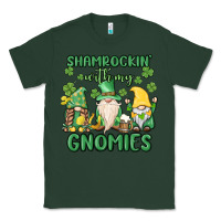 Sports Green shamrock with my gnomies Classic Tee - MaliasSmallBusiness