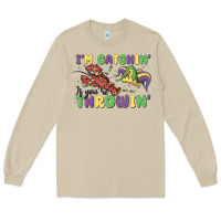 Mushroom i'm catchin' if you're throwin' Long Sleeve Tee - MaliasSmallBusiness