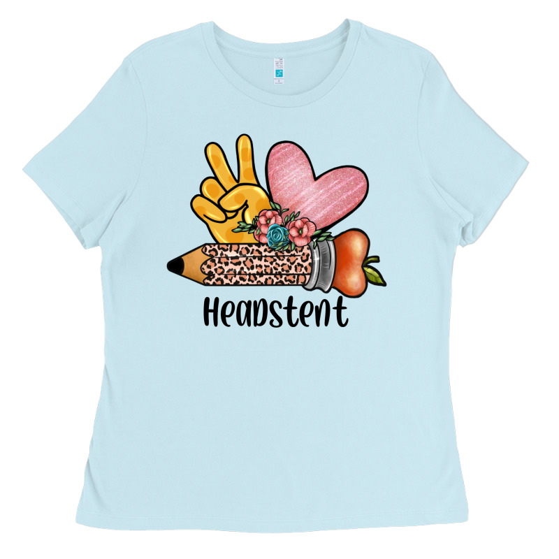 Peace Love Headstent Ladies Tee by JahusDesignShop | Teevron