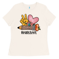 Bone peace love headstent Ladies Tee - JahusDesignShop