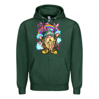Sports Green best mom gnome rainbow clouds butterfly glitter Zipper Hoodie - LillyAllenDesigns