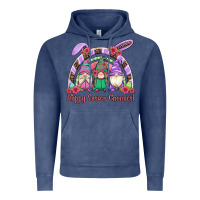 Vintage Denim happy easter gnomies rainbow Vintage Hoodie - Artiststas