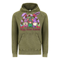 Happy Easter Gnomies Rainbow Vintage Hoodie | Teevron
