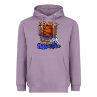 Lavender I'll always be your biggest fan basketball Heavyweight Hoodie - NancyCooperArtShop