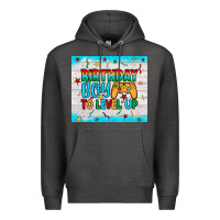 Charcoal Heather birthday boy to level up Premium Hoodie - JahusDesignShop