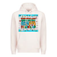 Pale Pink birthday boy to level up Premium Hoodie - JahusDesignShop