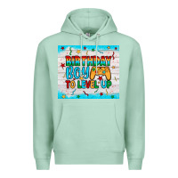 Seafoam birthday boy to level up Premium Hoodie - JahusDesignShop