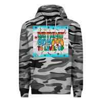 Slate Camo birthday boy to level up Premium Hoodie - JahusDesignShop