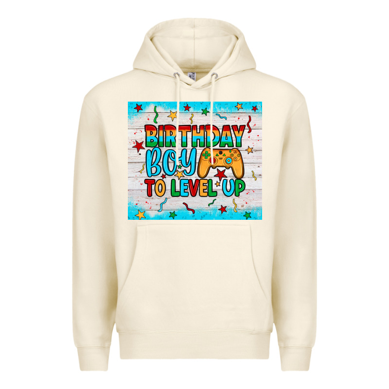Birthday Boy To Level Up Premium Hoodie by JahusDesignShop | Teevron