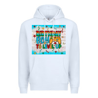 White birthday boy to level up Premium Hoodie - JahusDesignShop
