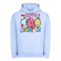 Pigment Grape Ice Happy Easter eggs Urban Hoodie - OliviaCreatesArt