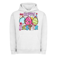 Pigment Lunar Rock Happy Easter eggs Urban Hoodie - OliviaCreatesArt
