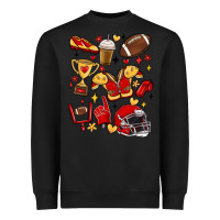 Black i'm a hot mess, always stressed,and proudly a foot Heavyweight Sweatshirt - MaliasSmallBusiness