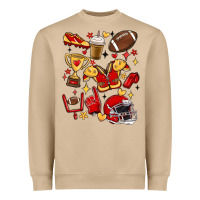 Mushroom i'm a hot mess, always stressed,and proudly a foot Heavyweight Sweatshirt - MaliasSmallBusiness