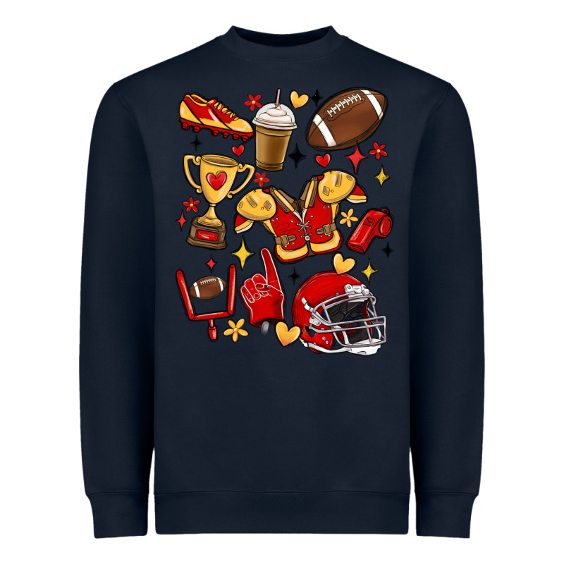 I'm A Hot Mess, Always Stressed,and Proudly A Foot Heavyweight Sweatshirt by MaliasSmallBusiness | Teevron