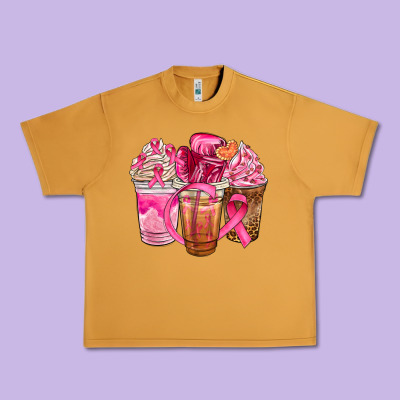 Breast Cancer Coffee Cups Urban Heavy Tee Designed By Nancycooperartshop
