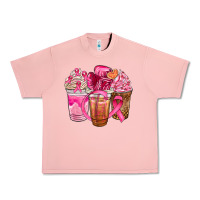Salmon breast cancer coffee cups Urban Heavy Tee - NancyCooperArtShop