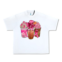 White breast cancer coffee cups Urban Heavy Tee - NancyCooperArtShop