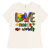 Bone love needs no words Ladies Tee - Zillion Design Studio