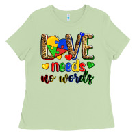 Matcha love needs no words Ladies Tee - Zillion Design Studio