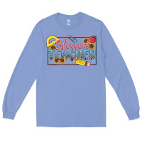 Colony Blue blessed teacher Long Sleeve Tee - MaliasSmallBusiness