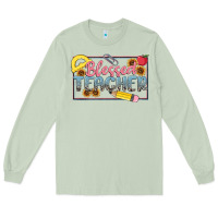 Matcha blessed teacher Long Sleeve Tee - MaliasSmallBusiness