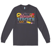 Smoke blessed teacher Long Sleeve Tee - MaliasSmallBusiness