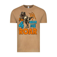 Vintage Camel i'm four hear me roar dinosaur birthday Vintage Tee - LillyAllenDesigns