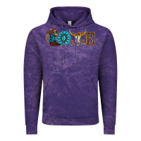 Cloud Purple western love Vintage Hoodie - AdoDesignShop