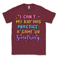 Burgundy sports mom Classic Tee - MaliasSmallBusiness