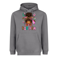 Storm Afro Messy Bun Dog Mom Heavyweight Hoodie - texasbilliewilder