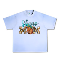 Grape Ice Western Show Mom Red Angus Urban Heavy Tee - LillyAllenDesigns