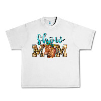 Lunar Rock Western Show Mom Red Angus Urban Heavy Tee - LillyAllenDesigns