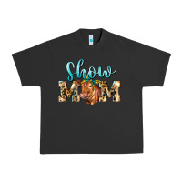 Pigment Black Western Show Mom Red Angus Urban Heavy Tee - LillyAllenDesigns