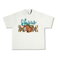 Pistachio Western Show Mom Red Angus Urban Heavy Tee - LillyAllenDesigns