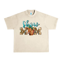 Sandshell Western Show Mom Red Angus Urban Heavy Tee - LillyAllenDesigns