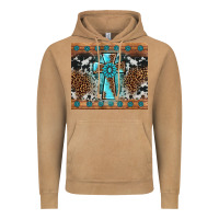 Vintage Camel gemstone leopard cross Vintage Hoodie - AdoDesignShop