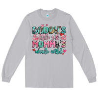 Moon Dust daddy's little girl mommy's whole world Long Sleeve Tee - MaliasSmallBusiness