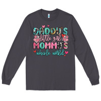 Smoke daddy's little girl mommy's whole world Long Sleeve Tee - MaliasSmallBusiness
