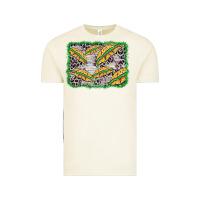 Vintage Arctic mardi gras umbrella background Vintage Tee - BarkalooDesign